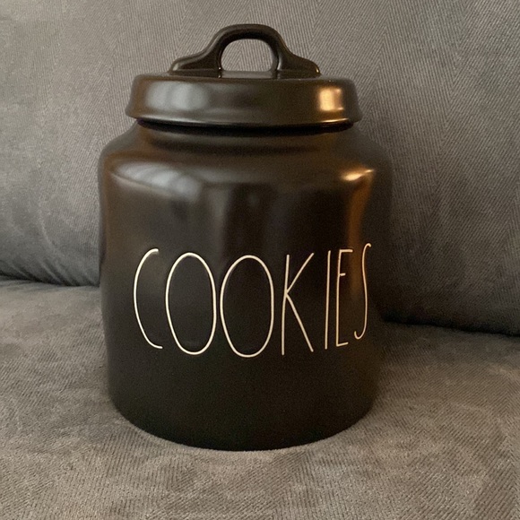 Rae Dunn Other - Rae Dunn Cookie Jar Black
